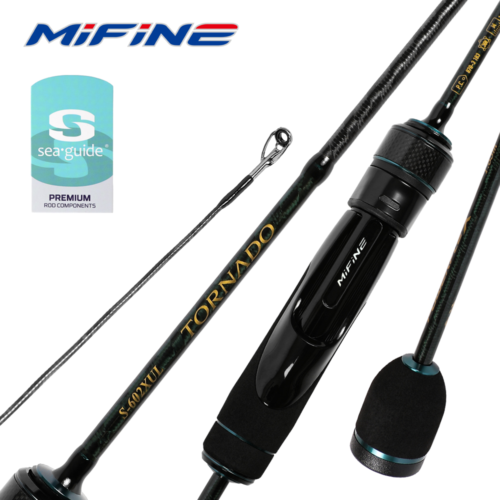Trolling Reel - MIFINE TORNADO 超軽量スピニングロッド 30T ルアー 0.6-3g/0.8-5g/1-6g