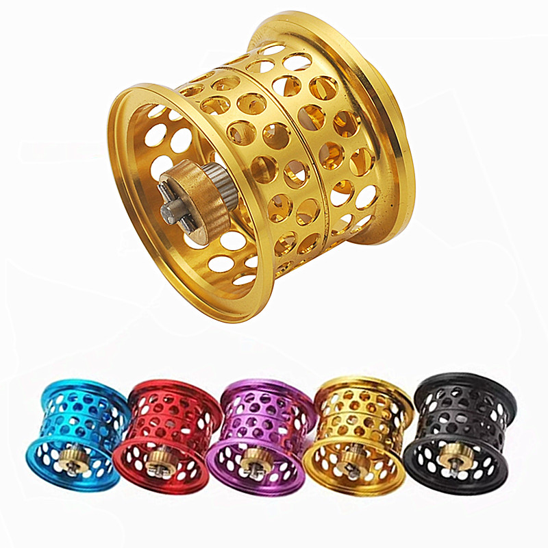 Spincast Reel - ロープロファイルベイトキャスティング釣りリール修正されたスプール釣りリールマイクロカップスプール Steez\SS SV\T3\RYOGA1016/ZILLION SV 1016