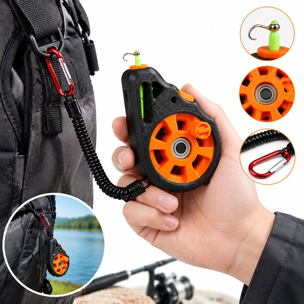 ハンドラインリール、ポケットフィッシングリール、携帯用ハンド - Fly Reel のレビューと価格