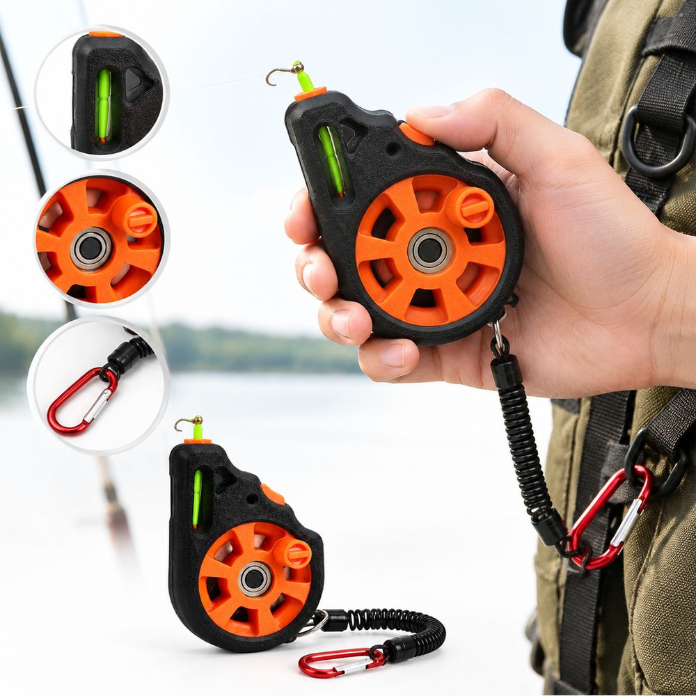 ハンドラインリール、ポケットフィッシングリール、携帯用ハンド - Fly Reel のレビューと価格