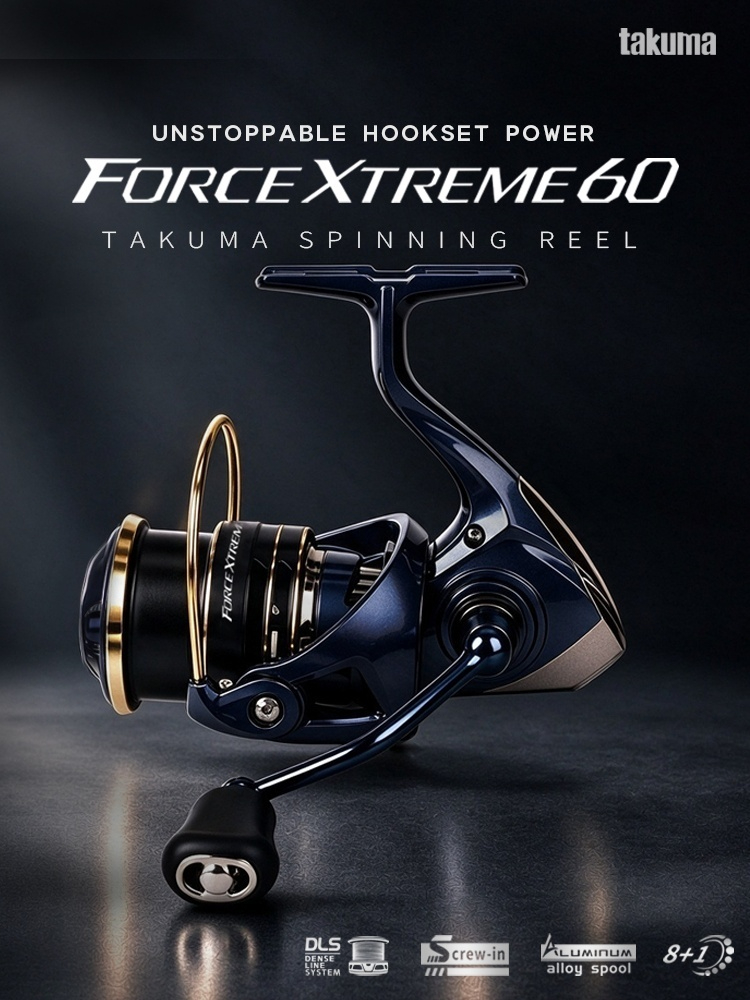 TAKUMA FX60 スタンダードスピニングリール。遠投性 - Trolling Reel のレビューと価格