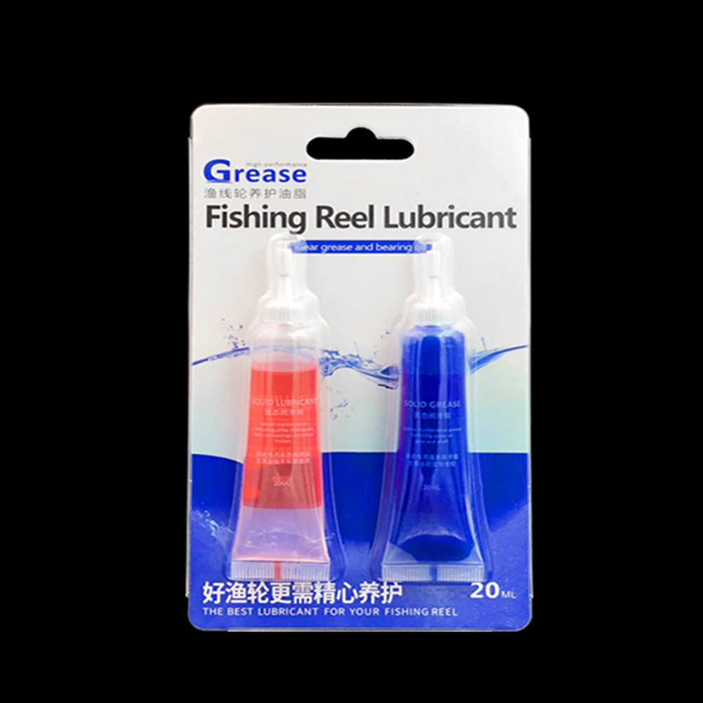 1/2 個釣りリール保護グリース潤滑油コンボキット釣りリール - Reel Grease のレビューと価格