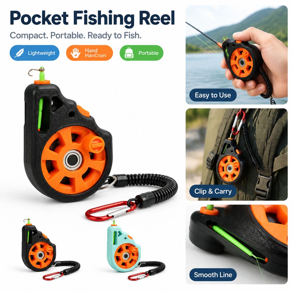 ハンドラインリール、ポケットフィッシングリール、ハンドヘルド - Fly Reel のレビューと価格