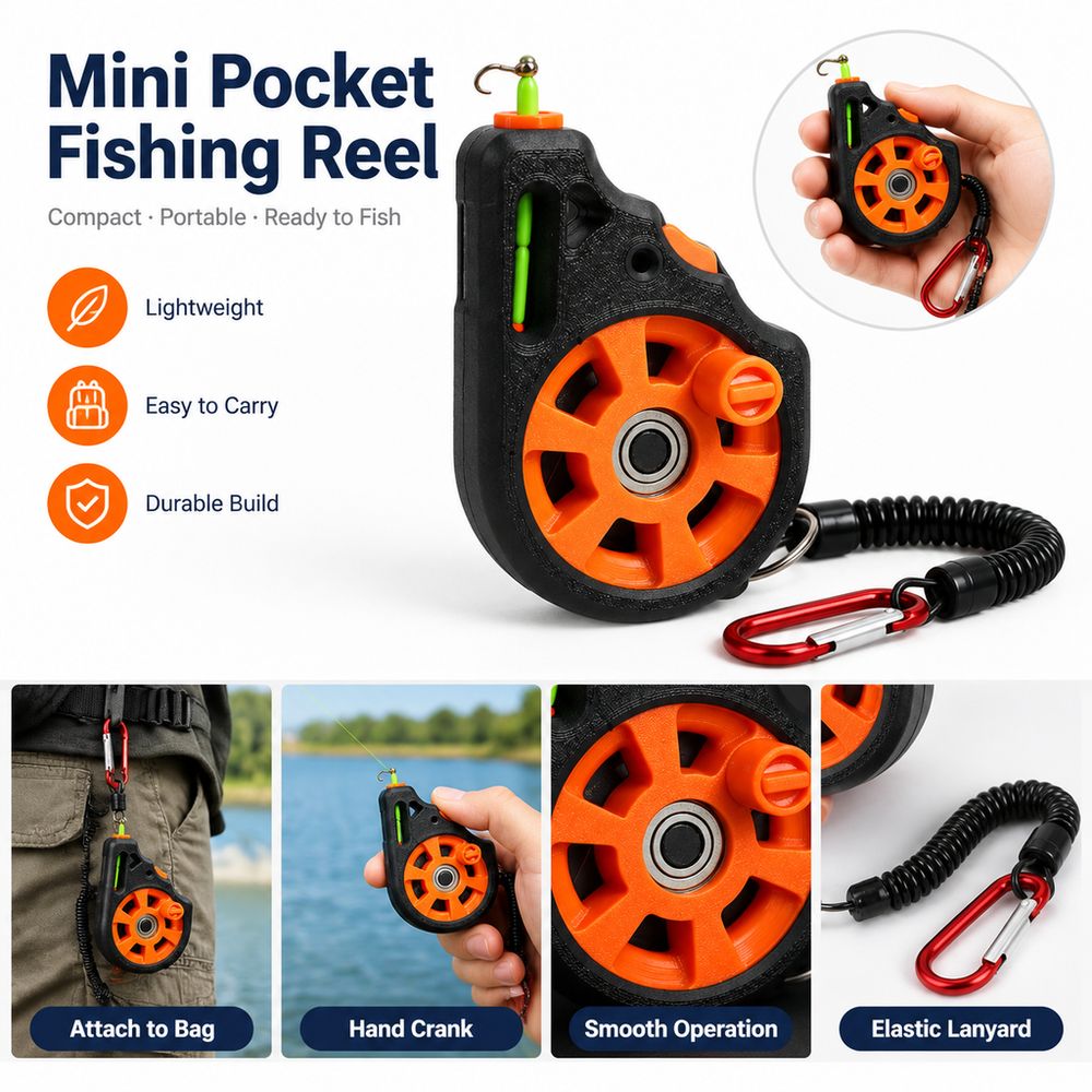 ハンドラインリール、ポケットフィッシングリール、ハンドヘルド - Fly Reel のレビューと価格