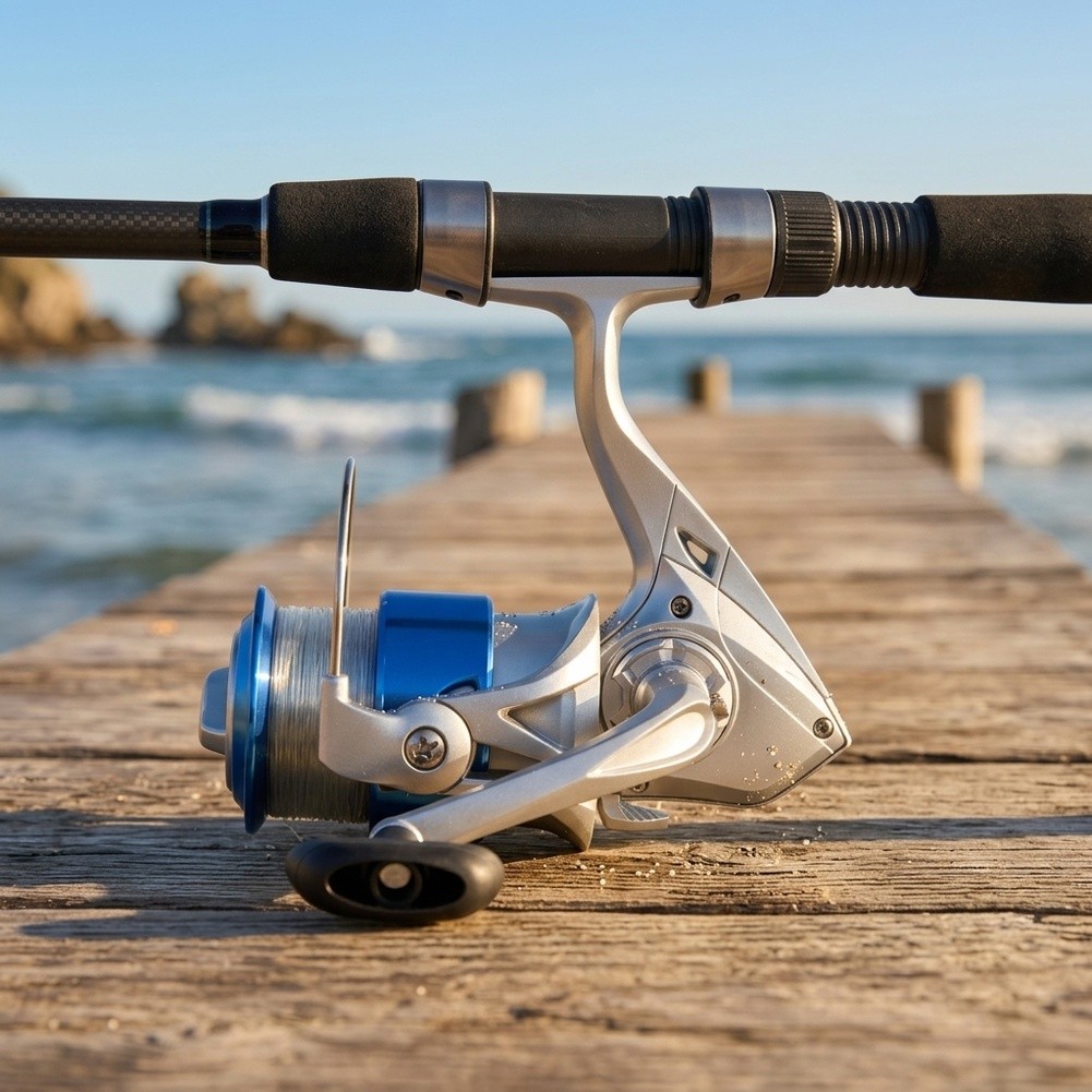 QS1000-7000 スプーリングリール。5.2:1のギア - Fly Reel のレビューと価格