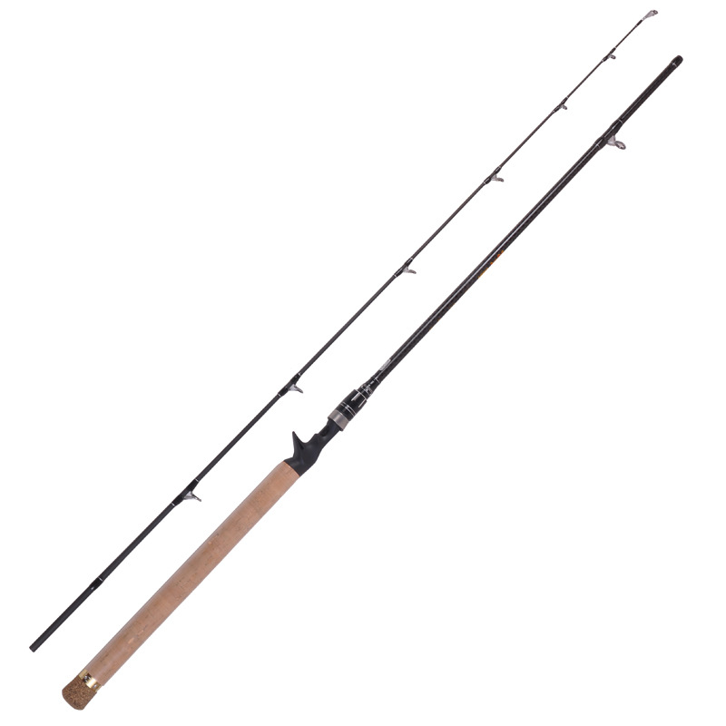 軽量ハードHパワーカーボンスネークヘッドロッド、ベイトキャス - Baitcasting Reel のレビューと価格